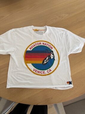 Aviator Nation Signature Boyfriend Tee